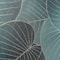 Designs Direct Graphic Leaves with Foil Accents Wallpaper